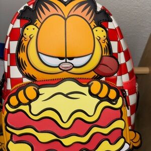 Loungefly Garfield Red and Yellow Backpack